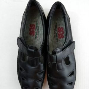 SAS Women's Black Leather Shoes